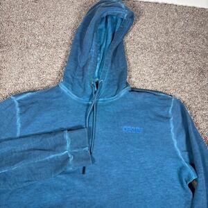 Oakley Men's Blue Tie Dye Pullover Hoodie Sweatshirt Size XL Regular Fit